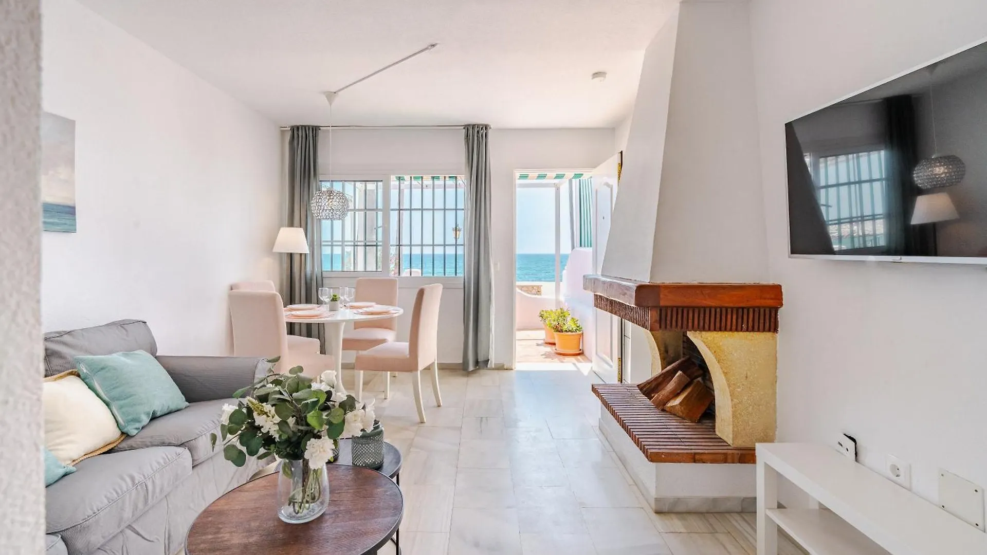 30 Beachhouse 15M Beach Sea Duquesa Manilva Andalucia Lägenhet